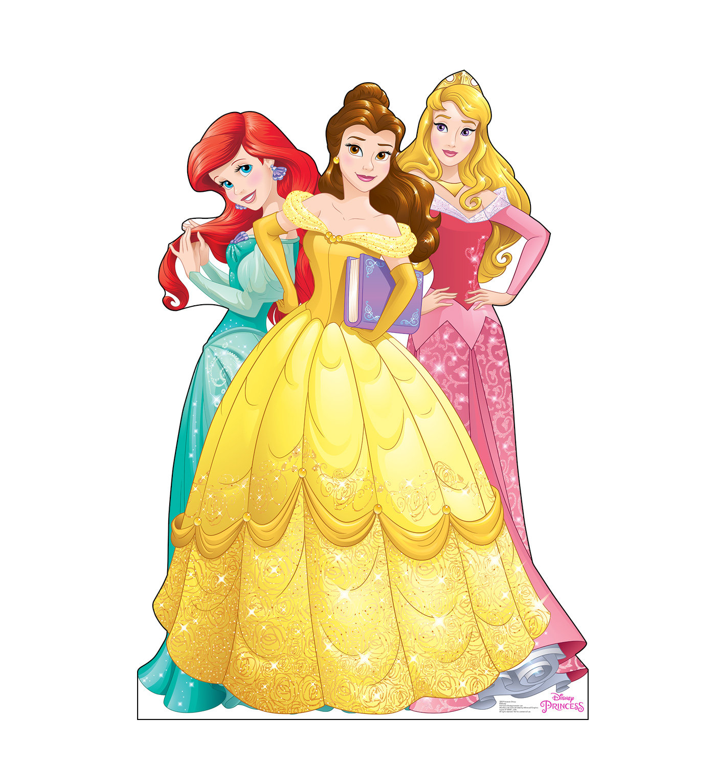 Advanced Graphics Disney Princess Group -Ariel, Belle and Aurora